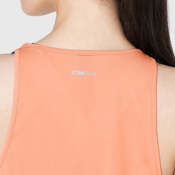 Push FWD Coral Women's Super Soft Tank in size M - Picture 3 of 5